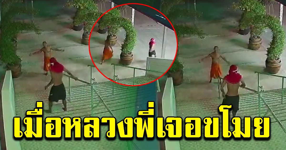 หลวงพี่มาเจอกับ ขโมยในวัด