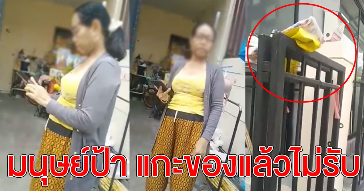 พนักงานไปส่งของ