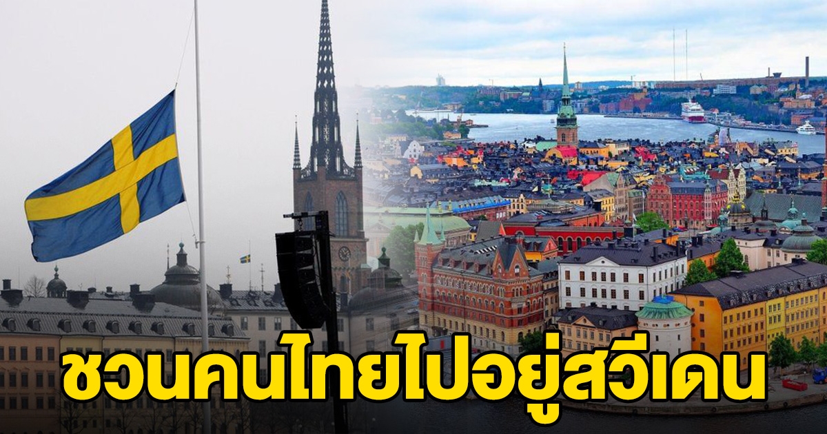 สถานทูตสวีเดน ชวนคนไทยไปอยู่สวีเดน