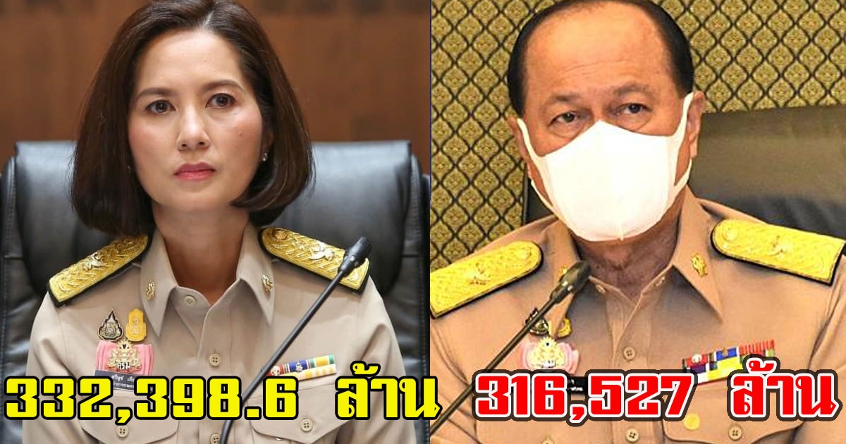 ร่าง พ.ร.บ.งบปี 65 วงเงิน 3.1 ล้านล้านบาท เผย 5 กระทรวงที่ได้งบสูงสุด