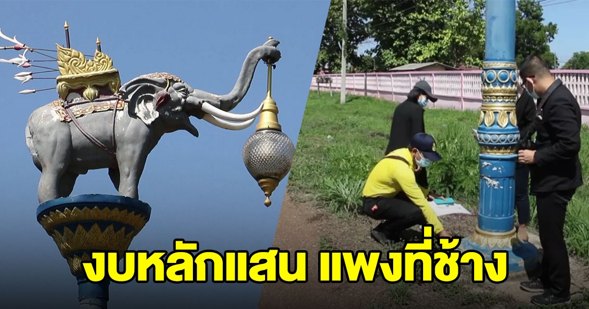 ป.ป.ช. ย่องตรวจเสาไฟหลักแสน เผยแพงที่ช้าง