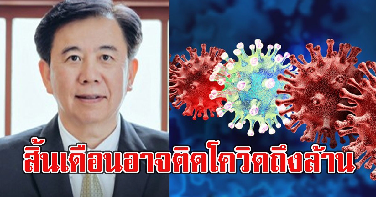 หมอเฉลิมชัย เผยสิ้นเดือนนี้งานใหญ่ กางข้อมูล คนไทยอาจติด CV ถึงล้าน