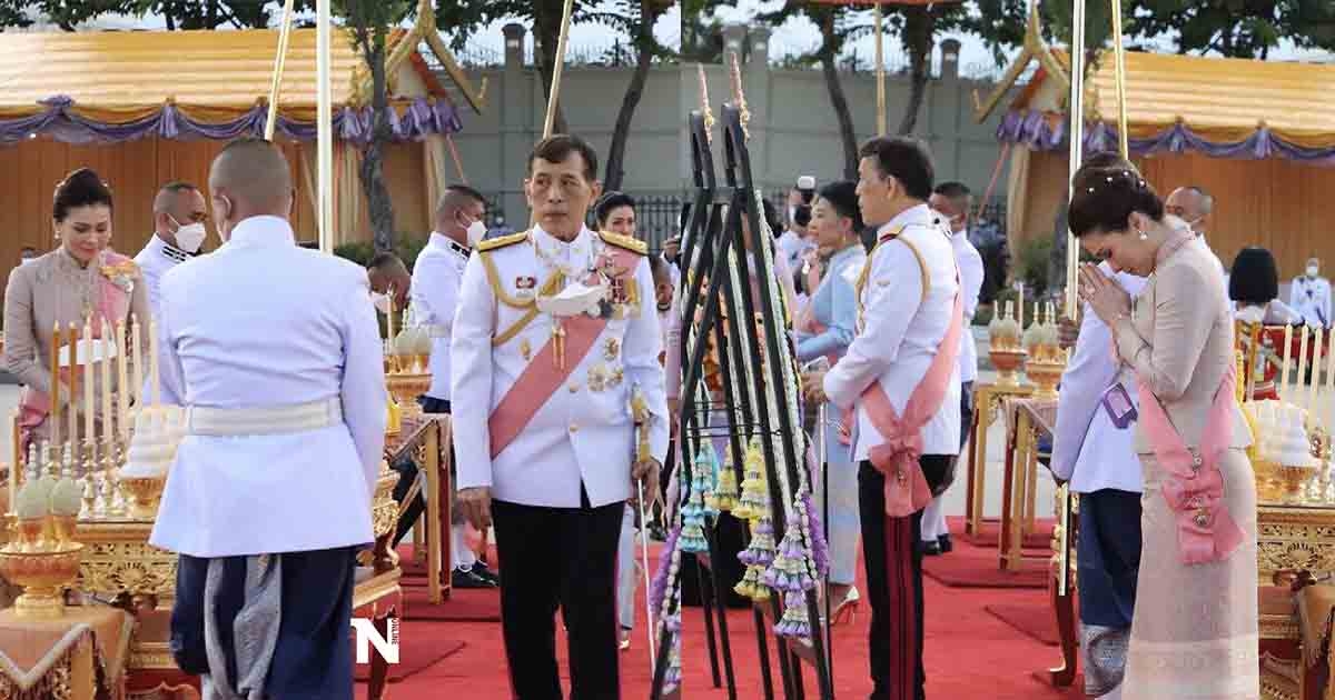 ในหลวงเสด็จฯ ทรงบำเพ็ญพระราชกุศล