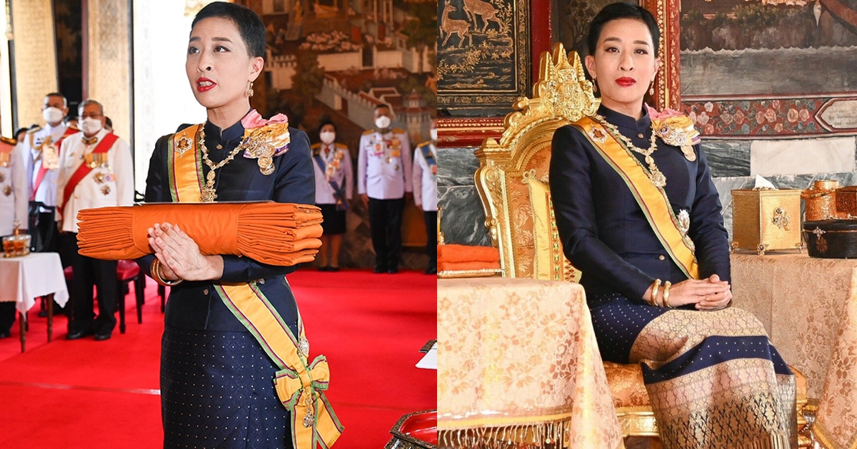 สมเด็จเจ้าฟ้าพัชรกิติยาภาฯ เสด็จแทนพระองค์ถวายผ้าพระกฐิน