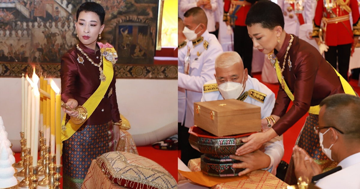 สมเด็จเจ้าฟ้าพัชรกิติยาภาฯ เสด็จแทนพระองค์ถวายผ้าพระกฐิน