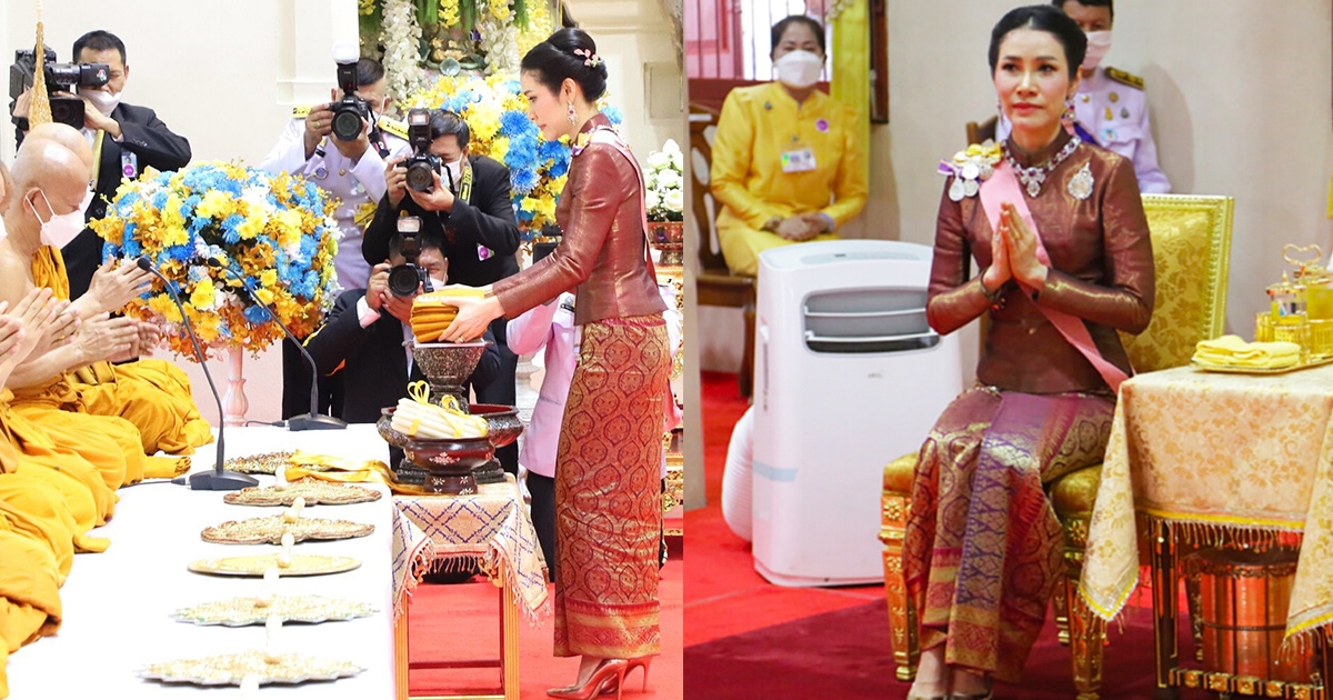 เจ้าคุณพระสินีนาฏ เป็นผู้แทนพระองค์ถวายผ้าพระกฐิน