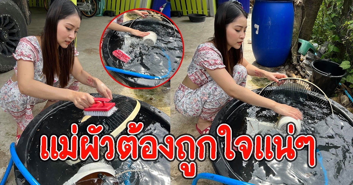 เมื่อแม่สามีบอกให้ล้างพัดลม ลูกสะใภ้จัดให้ตามคำขอ