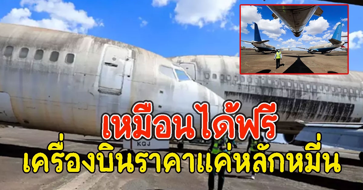 ปล่อยประมูล เครื่องบินกว่า 70 ลำ ราคาเริ่มต้นแค่หลักหมื่น