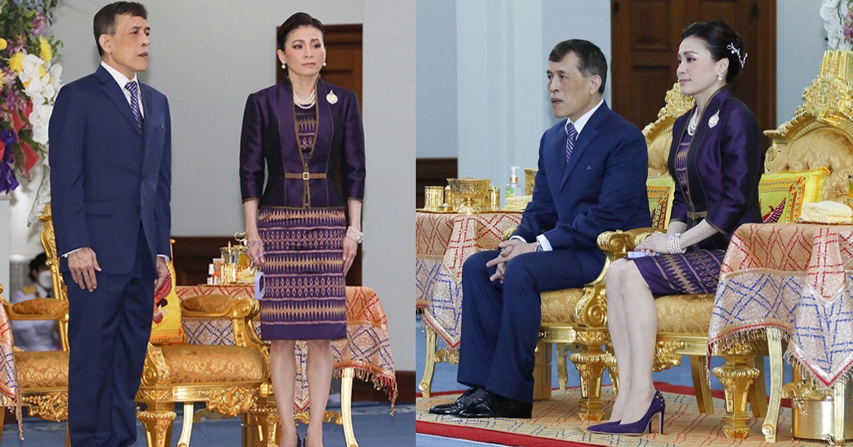 ในหลวง พระราชินี พระราชทานพระบรมราชวโรกาส