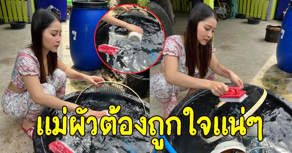 แม่สามีใช้ บอกให้ล้างพัดลม ลูกสะใภ้จัดให้ตามคำขอ