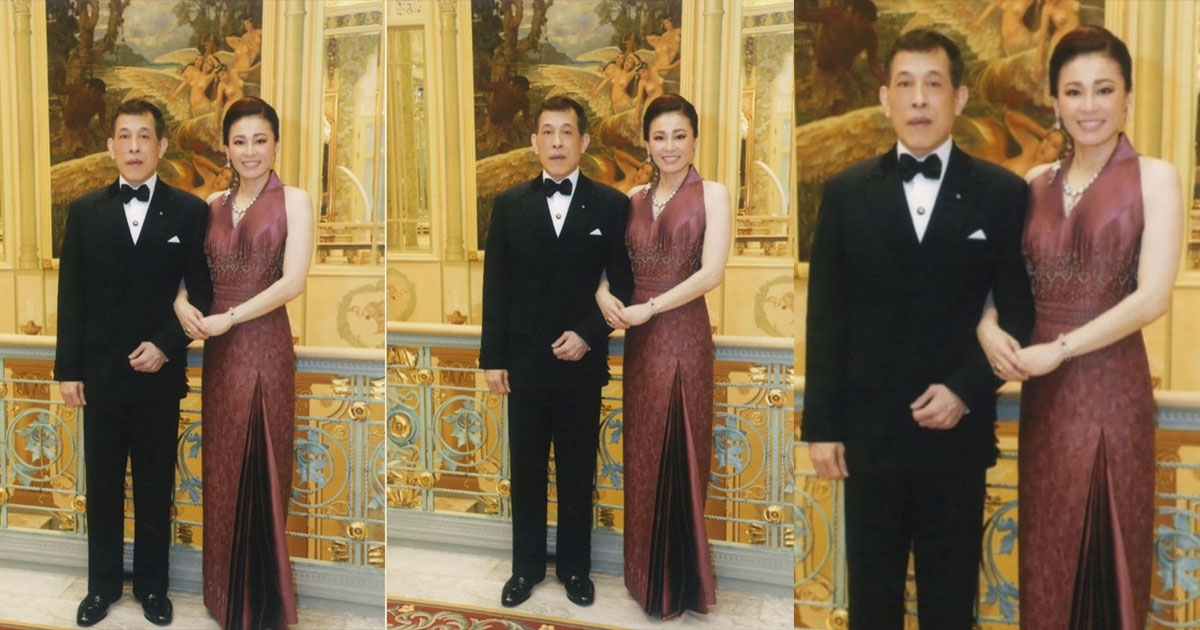 งดงาม พระราชินี ทรงฉลองพระองค์ชุดราตรีผ้าไหมแพรวา