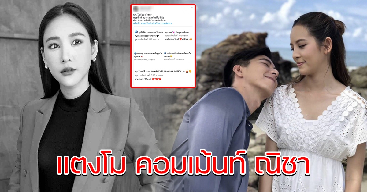 โซเชียลเผยข้อความ แตงโม ที่เคยไปคอมเม้นท์ ณิชา