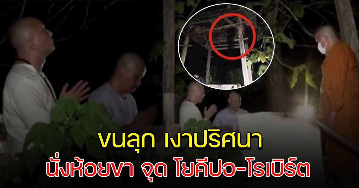 แห่โฟกัสเงาปริศนา นั่งห้อยขา จุด โยคีปอ-โรเบิร์ต