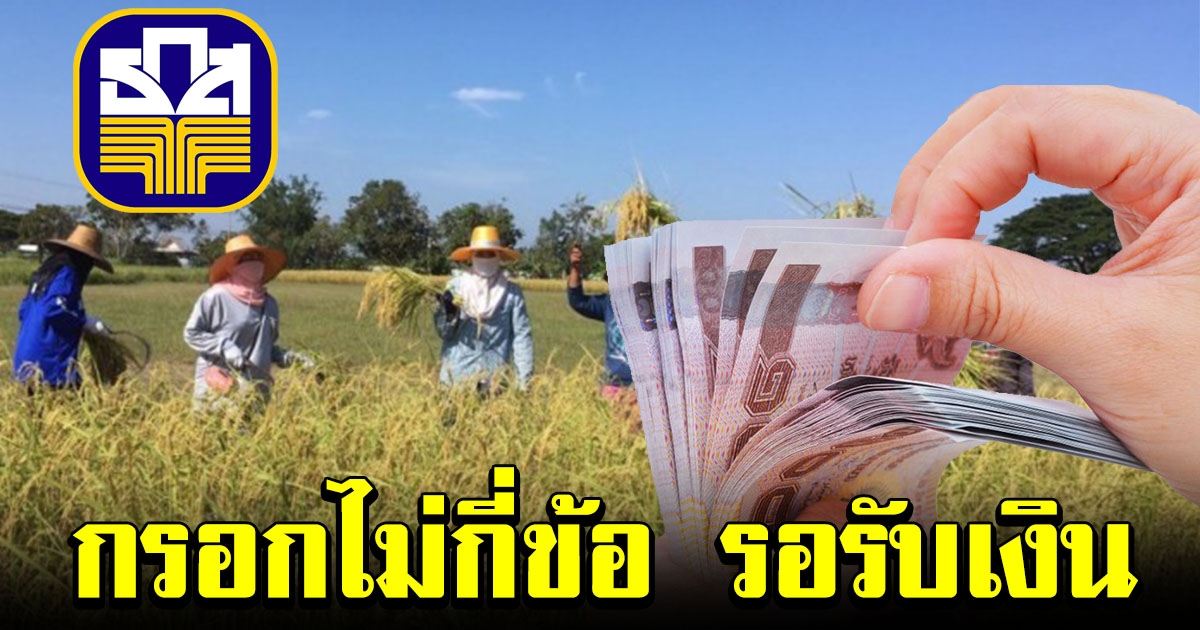 วิธีลงทะเบียน เงินกู้ ธกส 10000 กรอกไม่กี่ข้อ แล้วรอรับเงิน