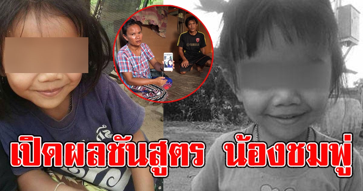 ผลออกแล้ว เปิดผลชันสูตร น้องชมพู่ ผิดคาด