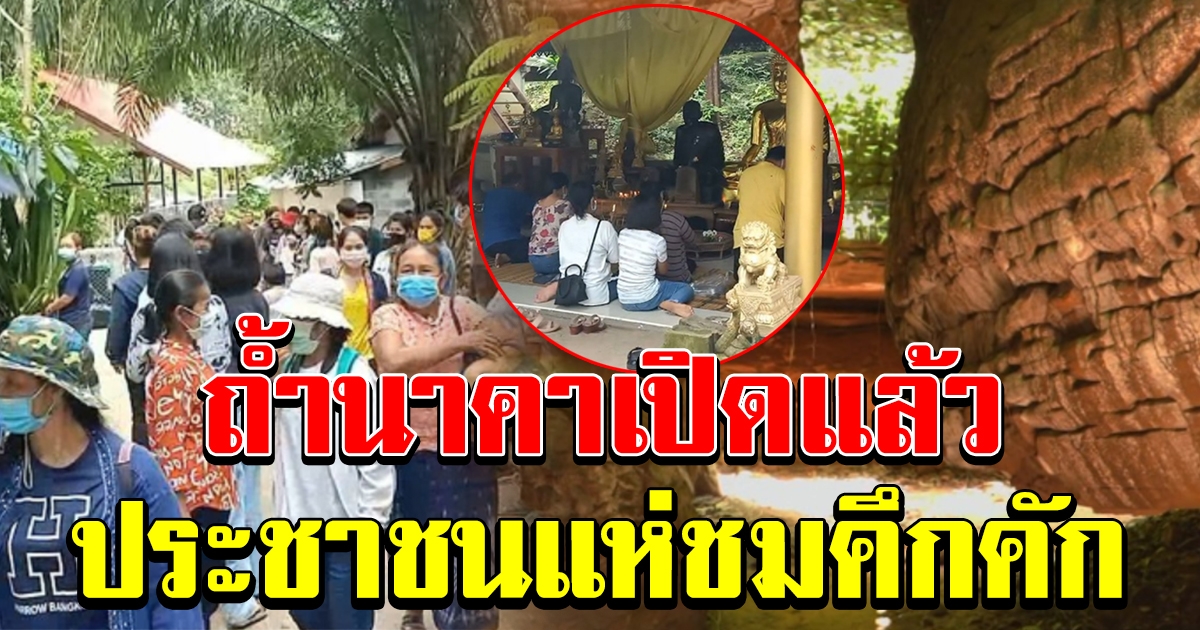 แห่ชมถ้ำนาคา หลังเปิดให้เข้าชมแล้ว