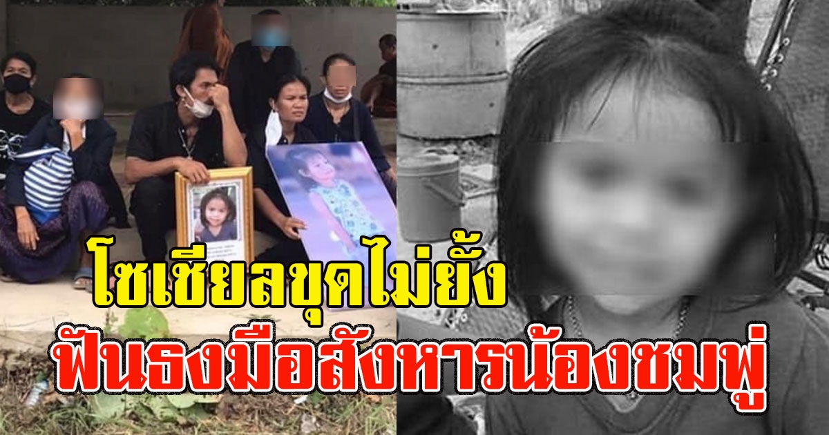โซเชียล ฟันธงมือสังหารน้องชมพู่  ขุดไม่ยั้ง รู้เลยใครเป็นคนฆ่า