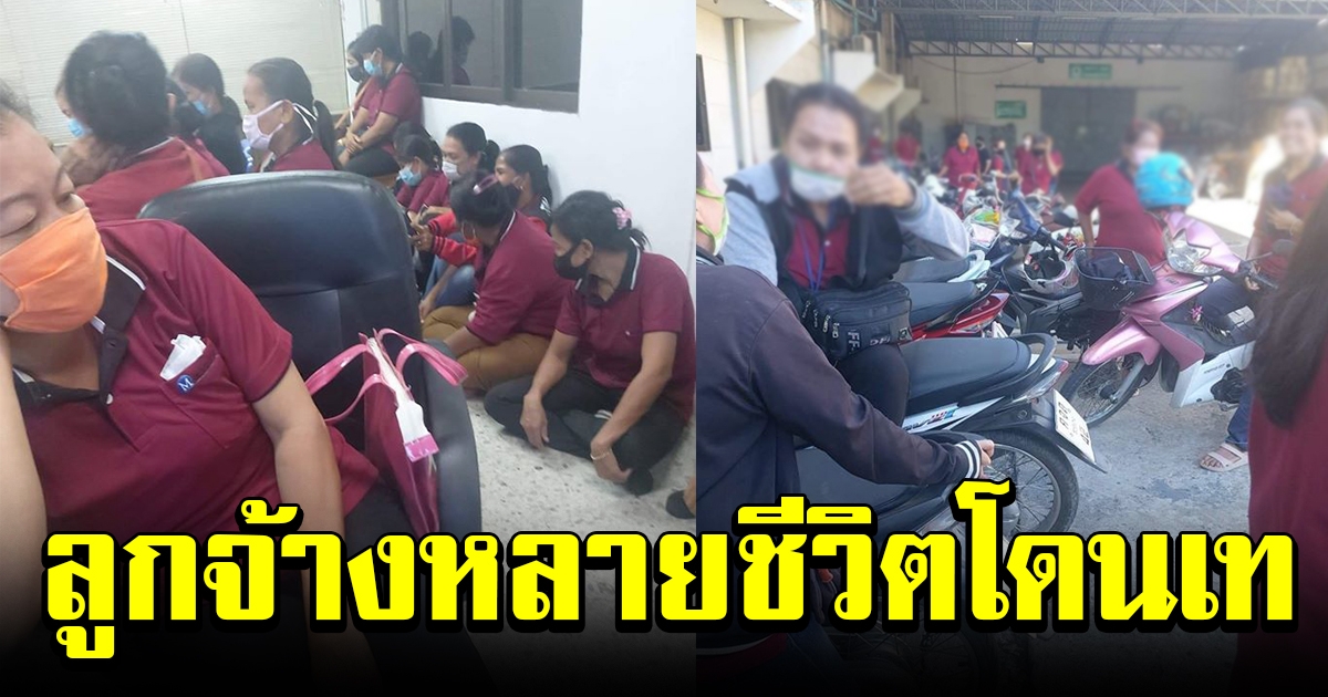 พนักงานหลายชีวิตโดนเท บริษัทฯ ไม่ให้เข้าทำงาน