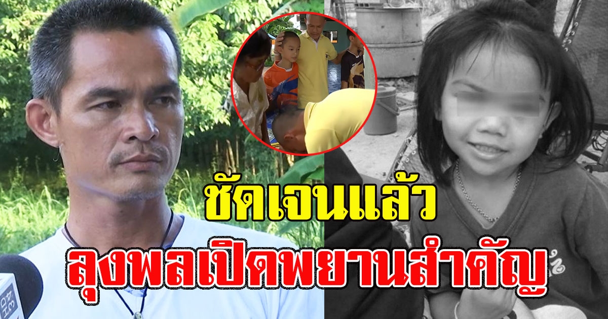 ชัดเจนแล้ว ลุงพลเปิดพยานสำคัญ