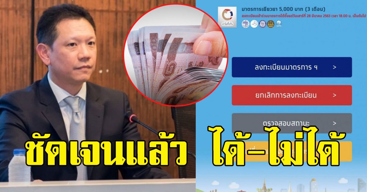 ชัดเจนแล้ว ได้ ไม่ได้ ลวรณ จี้แจง เรื่องแจกเงินเราไม่ทิ้งกันรอบ 2