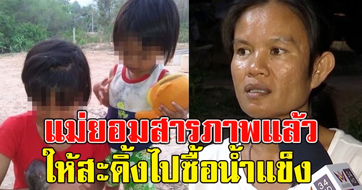 แม่น้องชมพู่ ยอมสารภาพแล้ว ไขปริศนา ให้สะดิ้งไปซื้อน้ำแข็งวันเกิดเหตุ