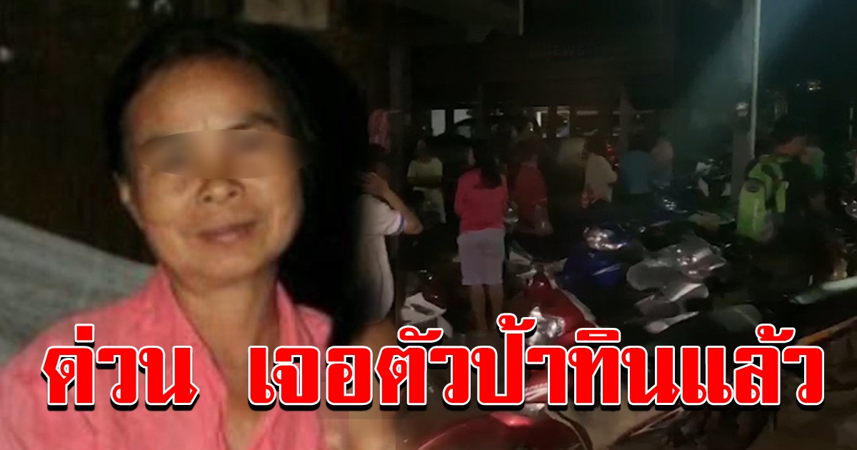 ด่วน เจอตัวแล้วป้าทิน หลังหายตัวบนเขาเหล็กไฟ