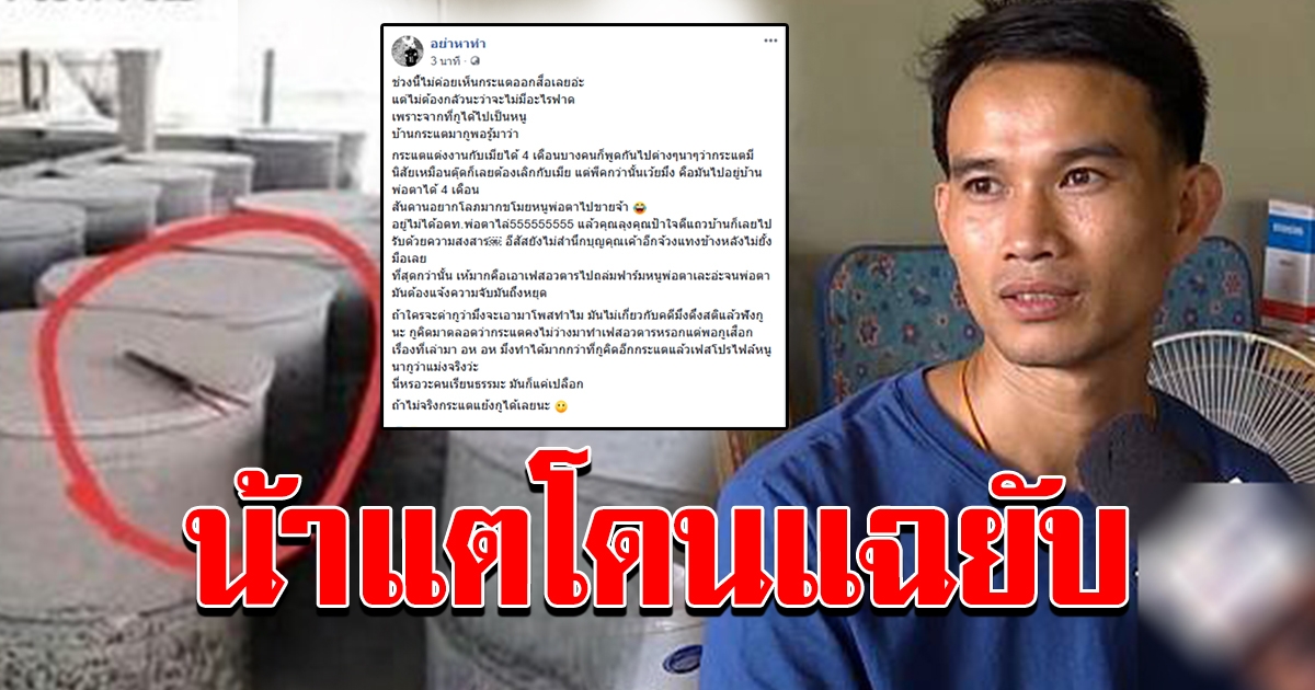 น้าแต ขโมยหนูนาพ่อตา