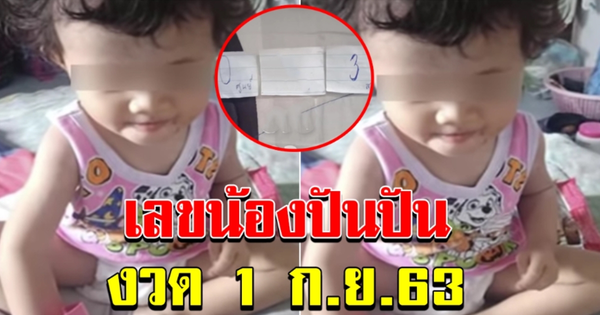 เลขน้องปันปัน บอกแม่