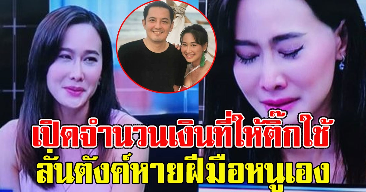 ใครจะพอใช้ เปิดจำนวนเงินที่ หนุ่ม ศรราม ให้ ติ๊ก ใช้ ลั่น ตังค์พี่หนุ่มหายฝีมือหนูเอง