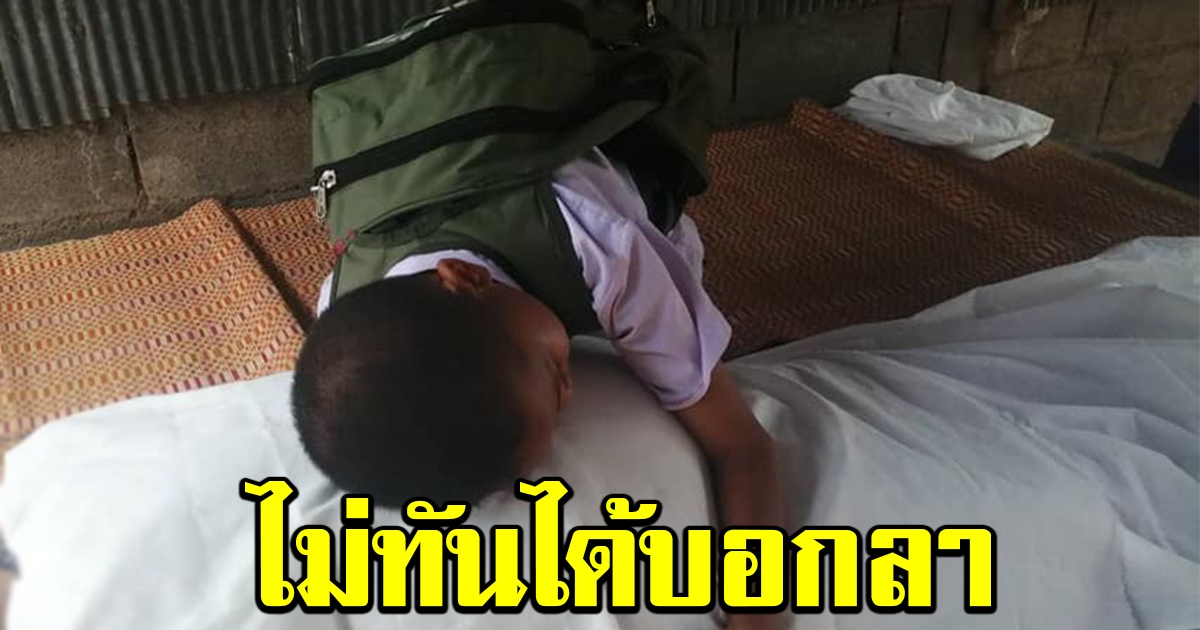 สุดเวทนา หลานน้อยกลับจากโรงเรียน นั่งกอดร่างไร้วิญญาณยาย