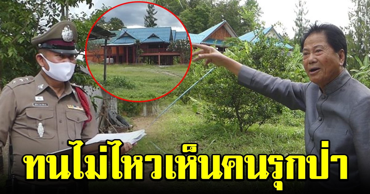 ทวี ไกรคุปต์ พ่อ เอ๋ ปารีณา ทนไม่ไหว แจ้งความคนสร้างบ้านหรู รุกพื้นที่ป่า
