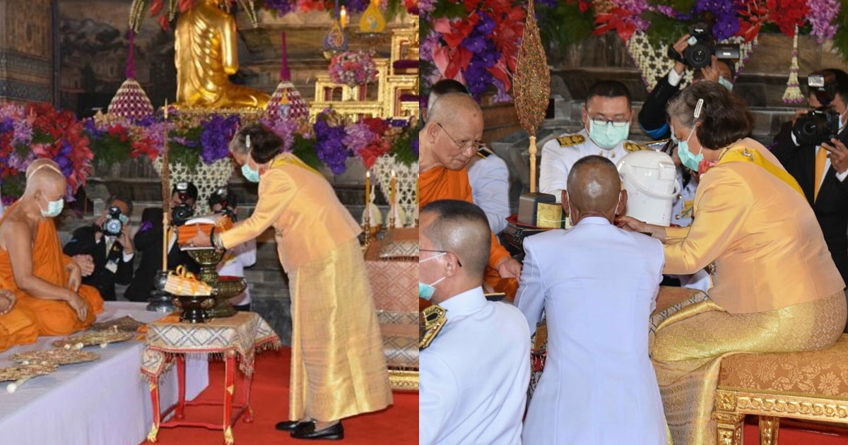 กรมสมเด็จพระเทพฯ เสด็จฯ แทนพระองค์ ถวายผ้าพระกฐิน วัดมกุฏกษัตริยาราม และวัดราชประดิษฐฯ