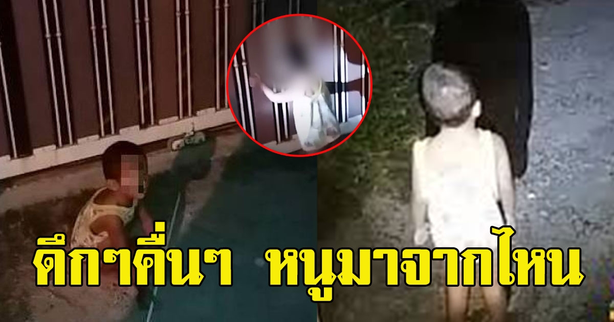 ชาวบ้านแตกตื่น เด็กน้อยมายืนกลางถนนตอนตี 3 แถมไม่พบใคร