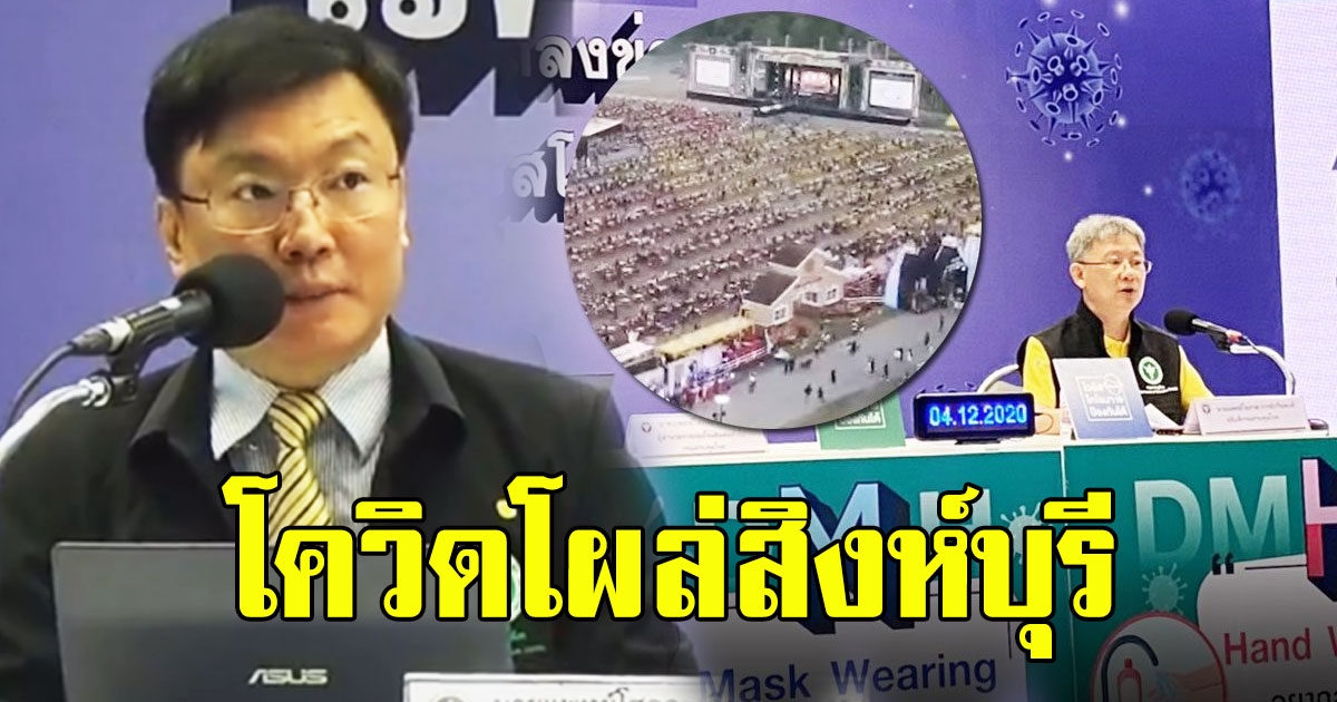 ด่วน เจอผู้ป่วยโควิดรายใหม่ ที่ สิงห์บุรี