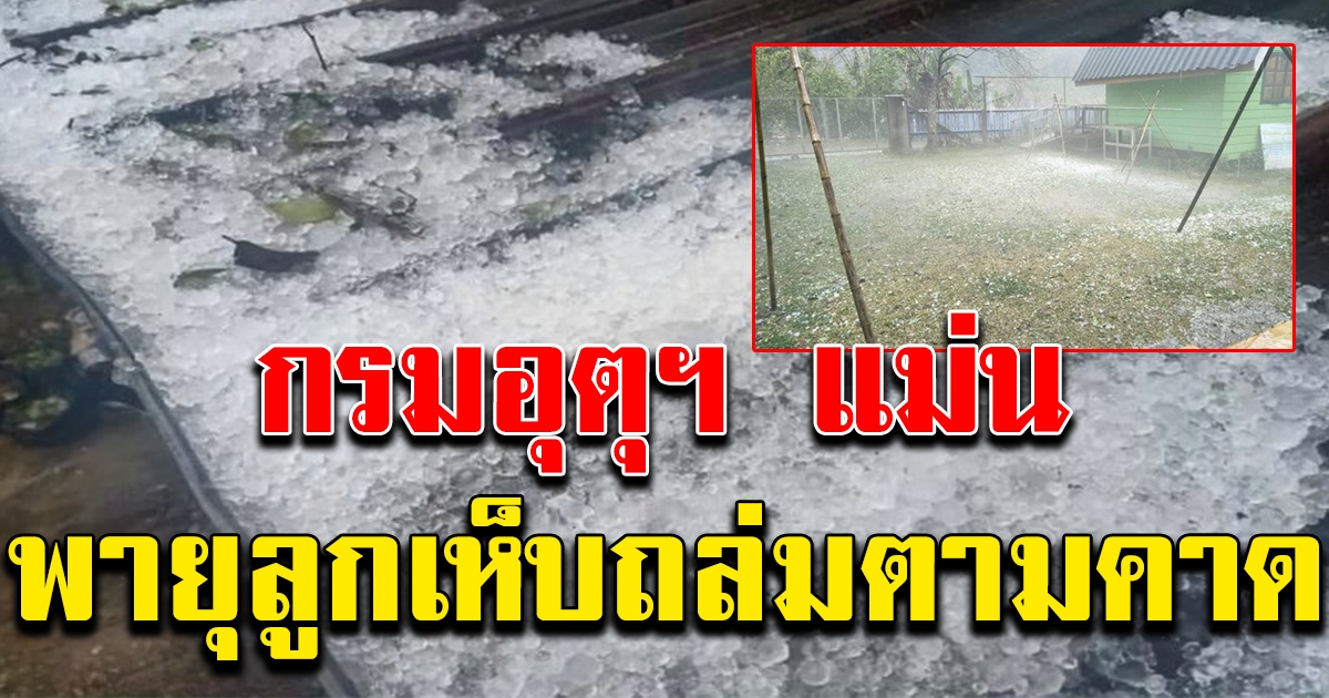 กรมอุตุฯแม่น พายุเข้ายอดดอยเชียงใหม่ เชียงราย