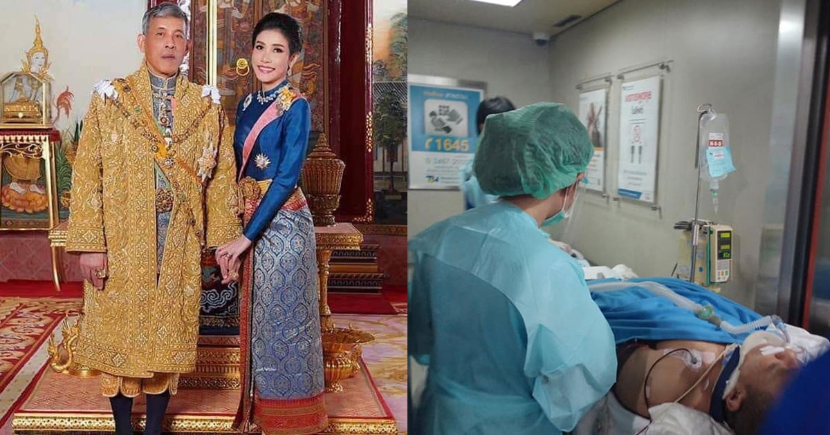 ในหลวง-เจ้าคุณพระสินีนาฏ ทรงรับ เจ้าคุณเสวย เป็นคนไข้ในพระบรมราชานุเคราะห์