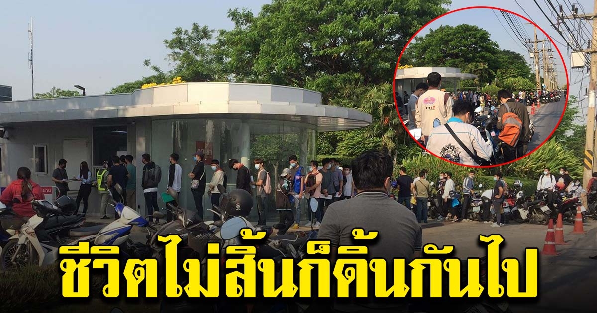 คนแห่สมัครงานเพียบ